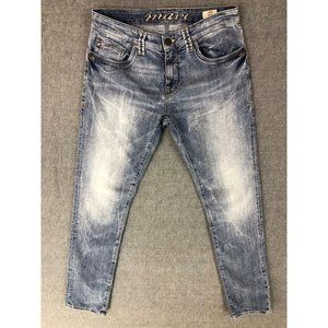 Mavi Jeans 31x34 Jake Skinny Medium Wash Denim Natural Fade Flex Men's